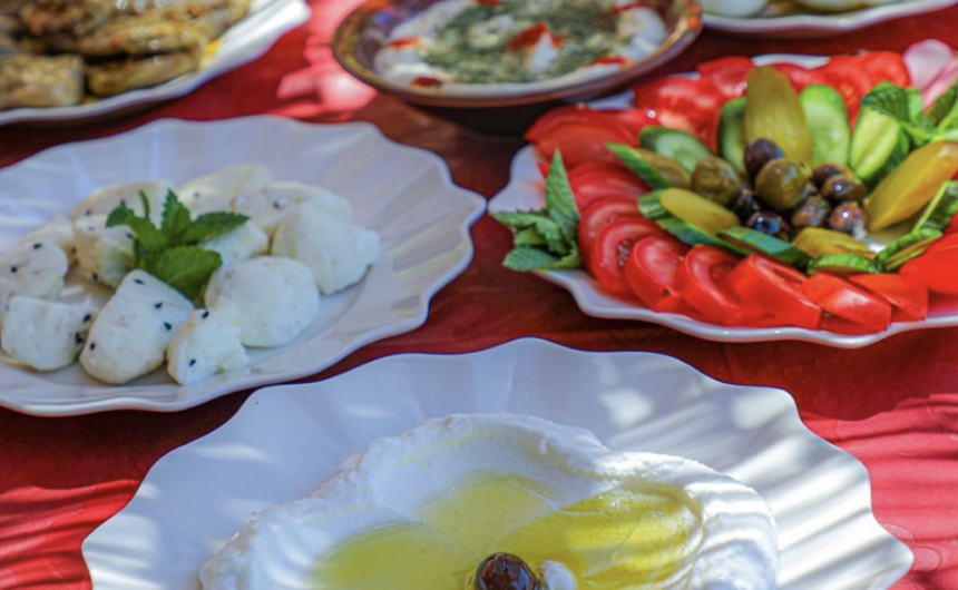Lebanese Traditional Breakfast